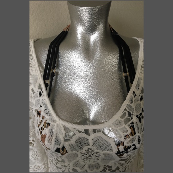 NWOT Lace Swim Cover-Up - Picture 6 of 8